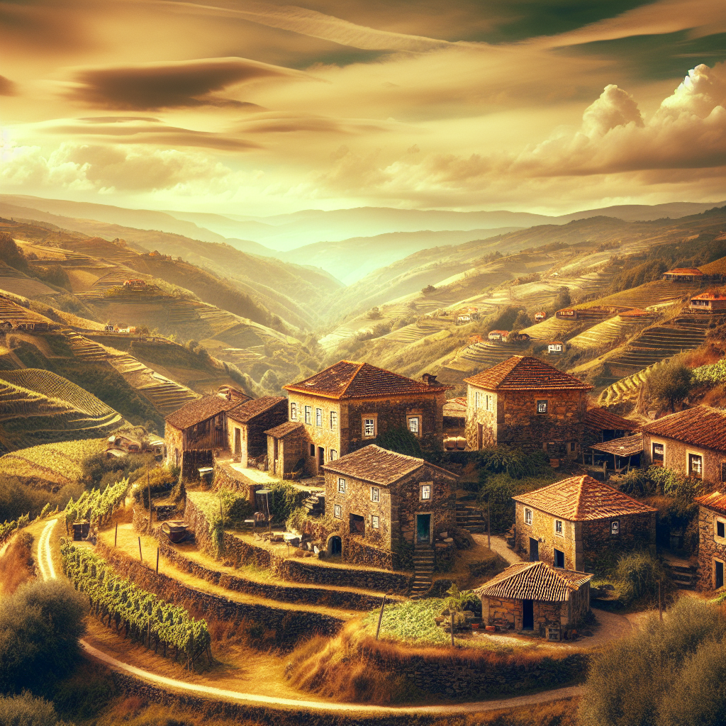 Portuguese countryside landscape showing traditional architecture and rural regions emerging as investment opportunities