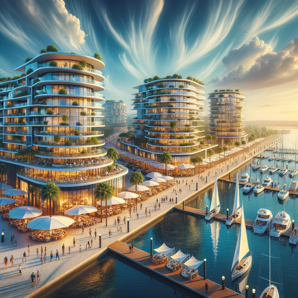 Lagos Marina Transformation – Two New Hilton Hotels Lagos Marina redevelopment with two new Hilton hotels, Algarve Portugal 2026